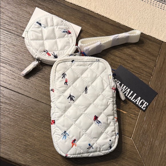 MZ Wallace White Quilted Bag with Ski Motif - Picture 6 of 6